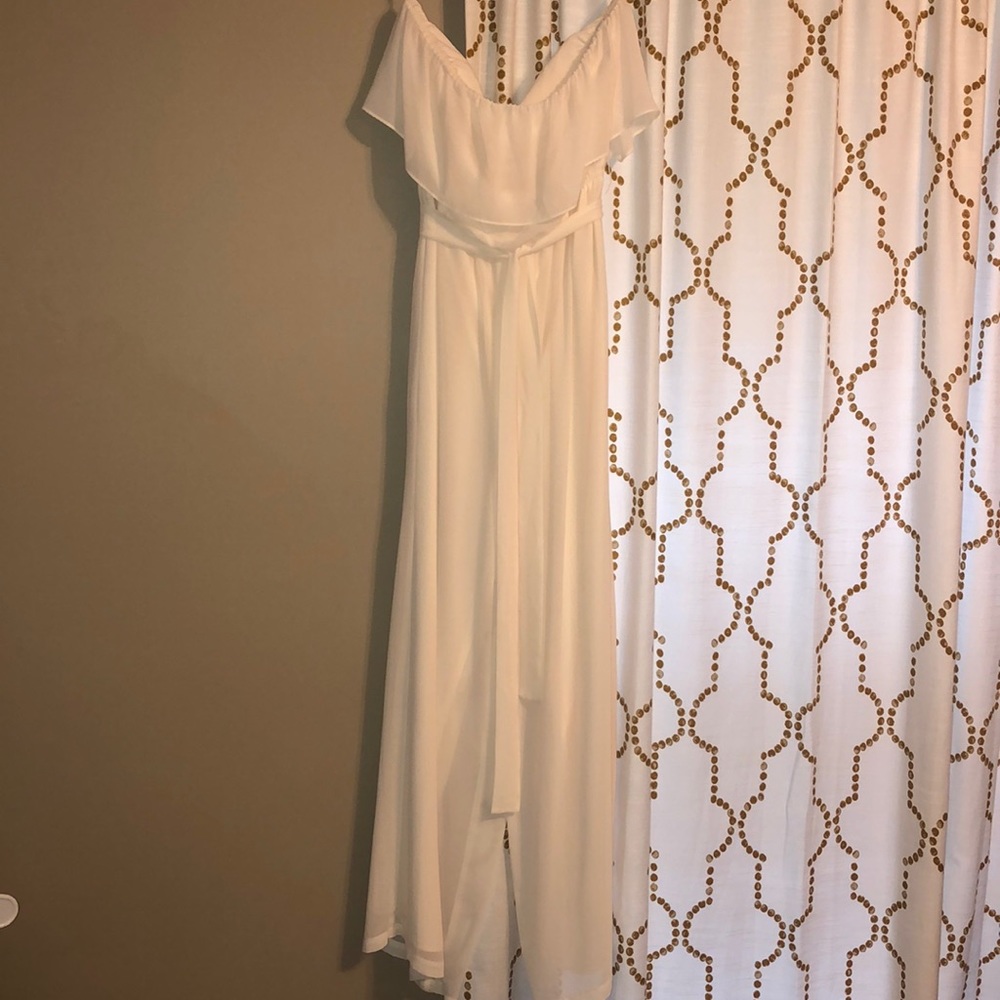 Strapless jumpsuit